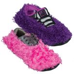 KR FUZZY SHOE COVER (ONE SIZE) - PINK (PAIR)