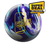 EBONITE CHOICE PEARL AQUA/VIOLET/WHITE