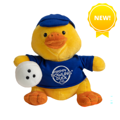 HAPPY BOWLING DUCK 25CM (EACH)