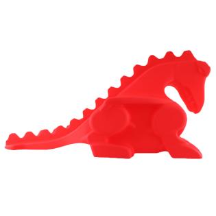 DRAGON BOWLING BALL RAMP NEON GLOW RED