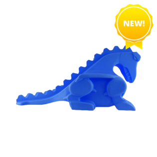 DRAGON BOWLING BALL RAMP NEON GLOW BLUE