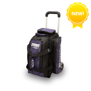 R/T 2-BALL ABSTRACT PRPL/BLACK