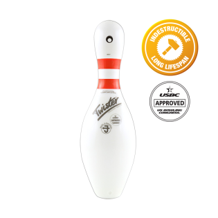 Twister Synthetic Pins Drilled (Set of 10)