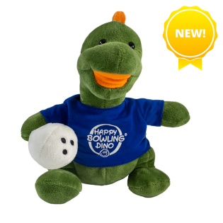 HAPPY BOWLING DINO 35CM (EACH)