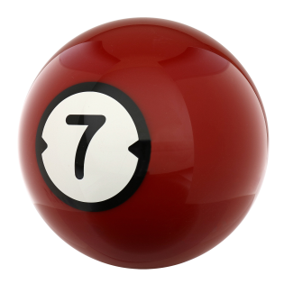 BILLIARD HOUSEBALL 07 LBS DRILLED