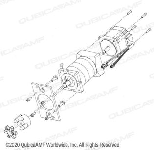 ASM, GEARMOTOR DRAWBAR