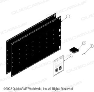 REPLACEMEND KICKBACK PLATE KIT