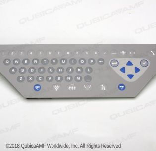 286002206-01 GLOW KEYBOARD GREY