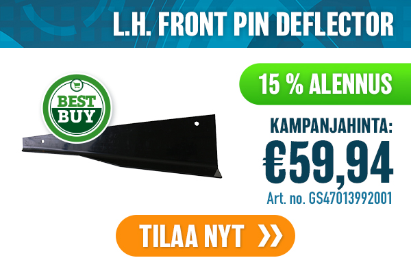 L.H. FRONT PIN DEFLECTOR