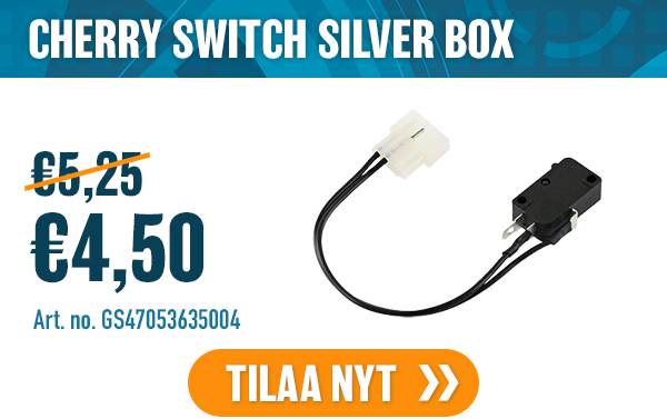 CHERRY SWITCH SILVER BOX