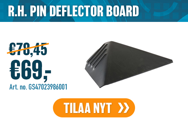 R.H. PIN DEFLECTOR BOARD