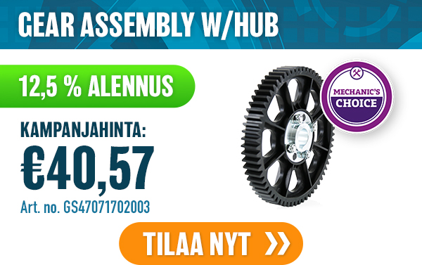 GEAR ASSEMBLY W/HUB
